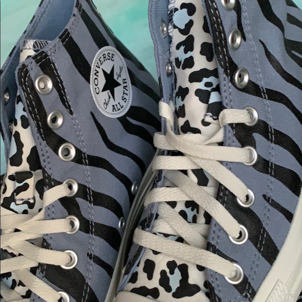 Converse CTAS HI blue slate/black/egret Men’s - Picture 9 of 16
